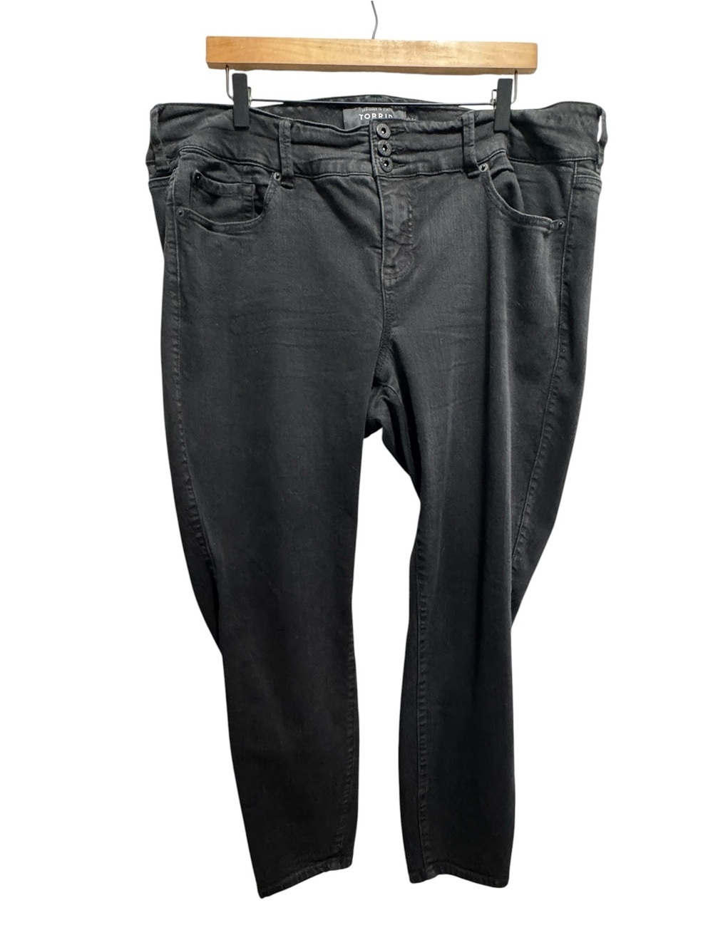 Torrid Washed Black Jegging Size 20